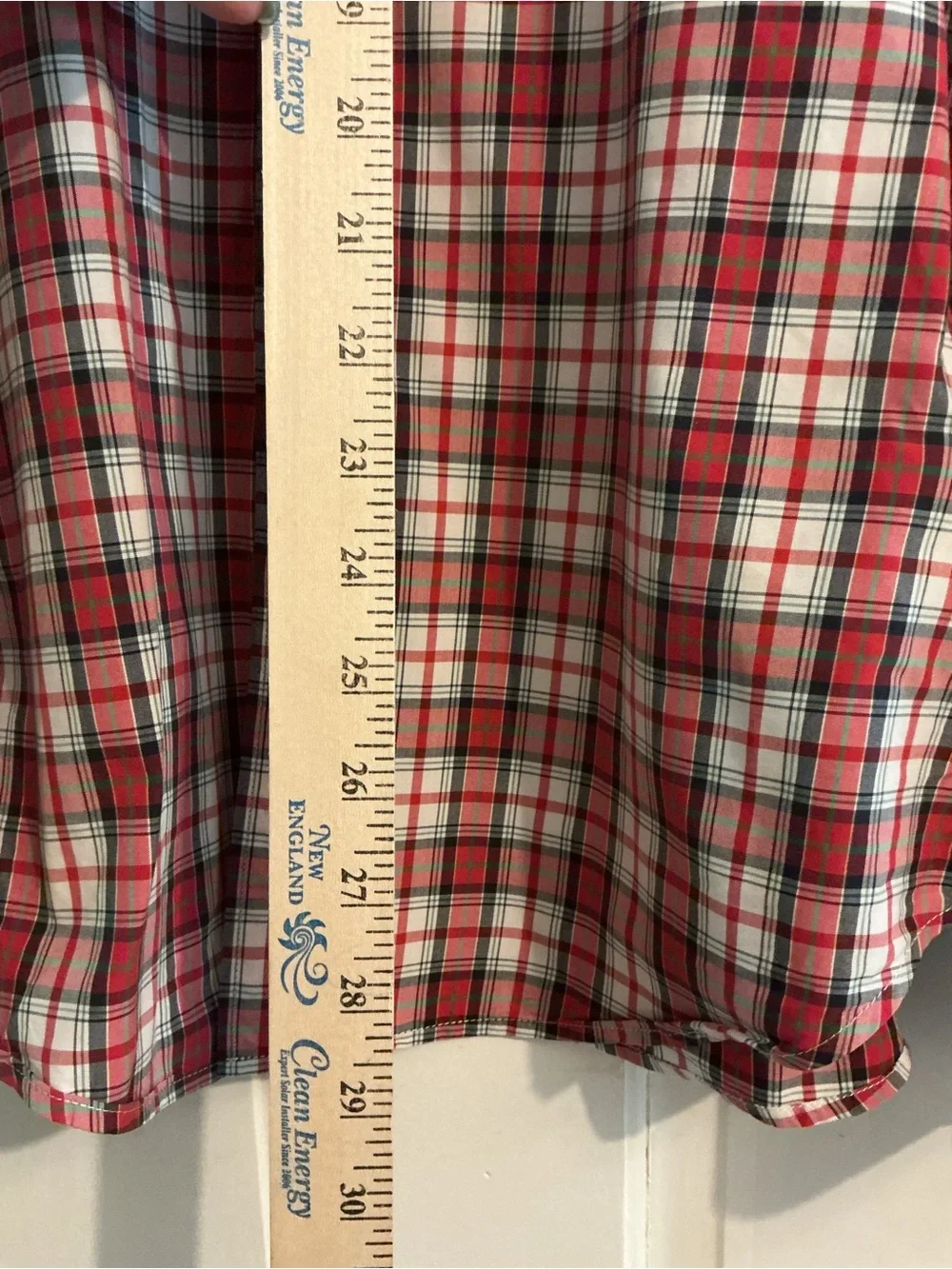 J. Crew Men's Red Tartan Plaid Button-Down Shirt Size M